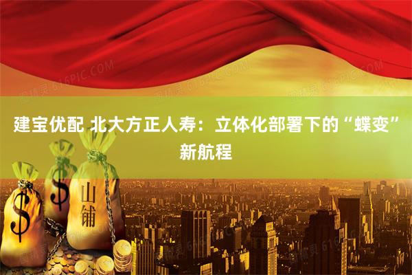 建宝优配 北大方正人寿：立体化部署下的“蝶变”新航程
