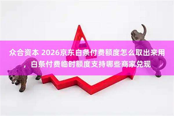 众合资本 2026京东白条付费额度怎么取出来用，白条付费临时额度支持哪些商家兑现